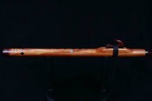 Eastern Red Cedar Native American Flute, Minor, Mid G-4, #E2J